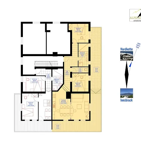 Alpendohle Apartments Innsbruck Zimmer foto
