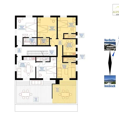 Alpendohle Apartments Innsbruck Zimmer foto